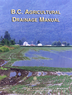 Agricultural Drainage Manual brochure cover