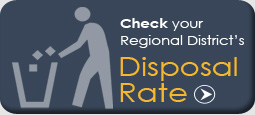 Check regional district's disposal rate