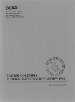 British Columbia Mineral Exploration Review 1992 