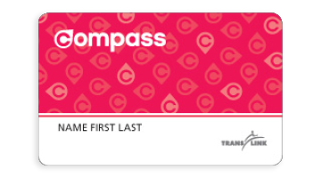 image of the front side of the compass card