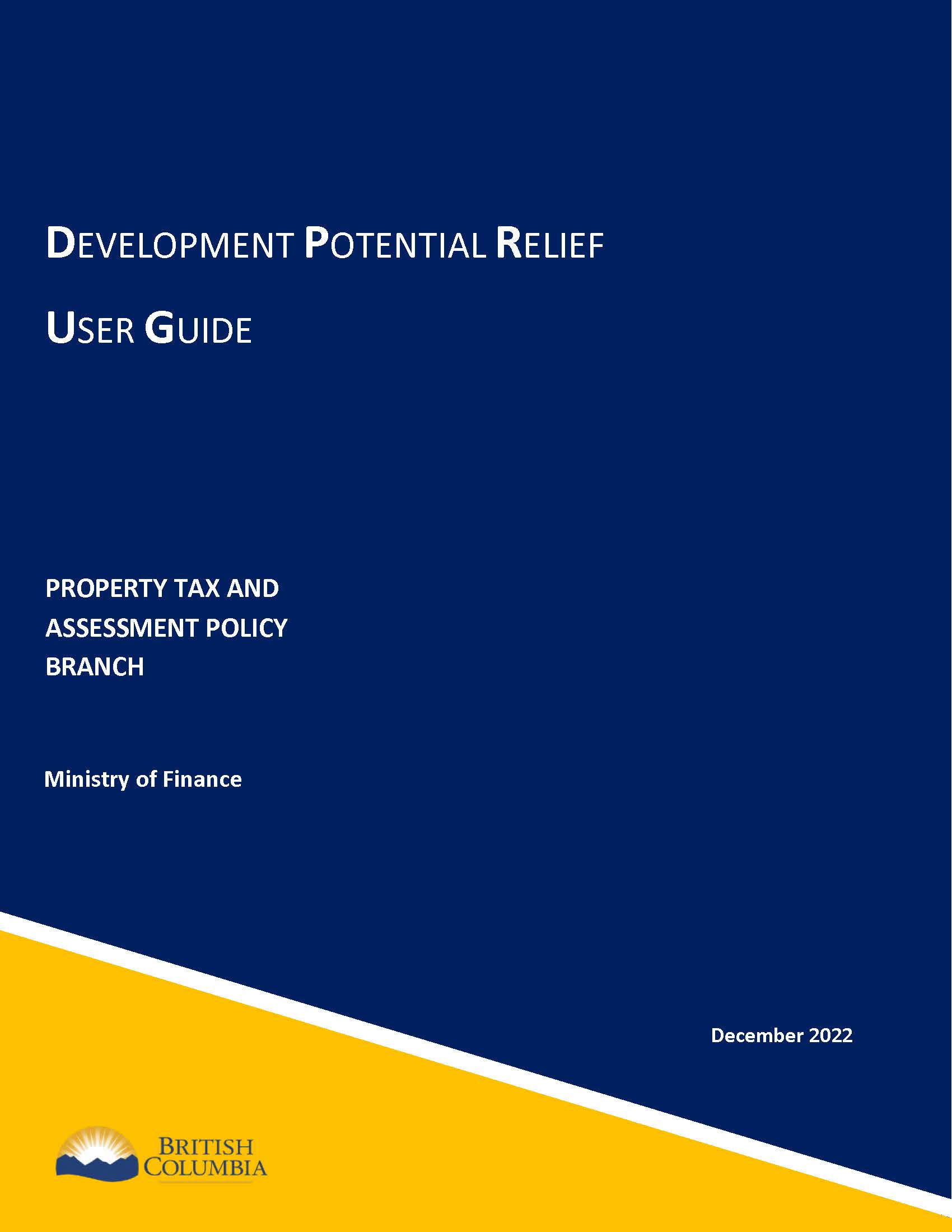 Download the Interim Business Property Tax Relief Exemption Best Practices Guide (PDF,1.3MB)