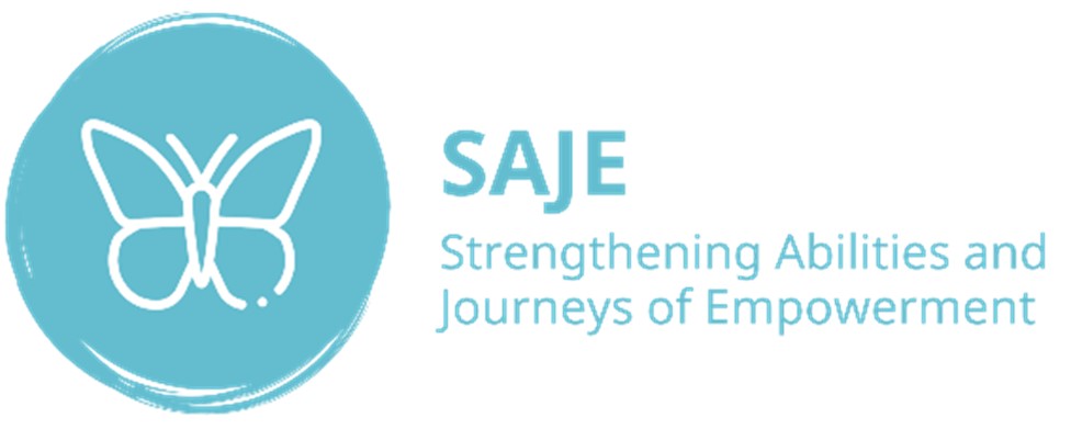 The SAJE program logo.