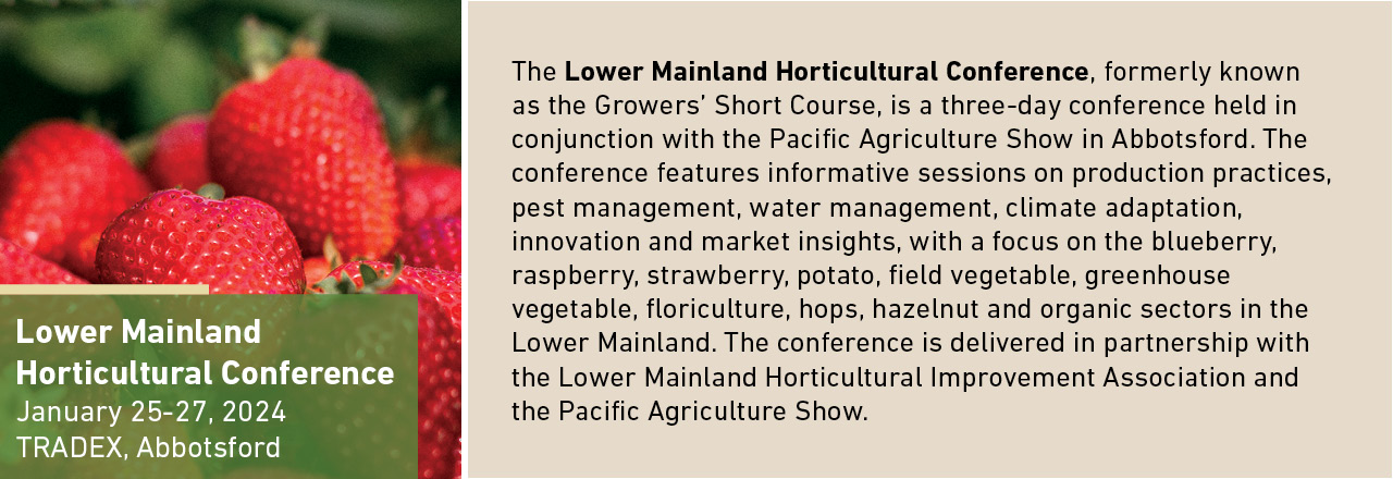 Lower Mainland Horticultural Conference 2024