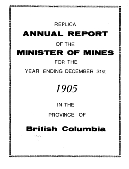 Annual Report 1905