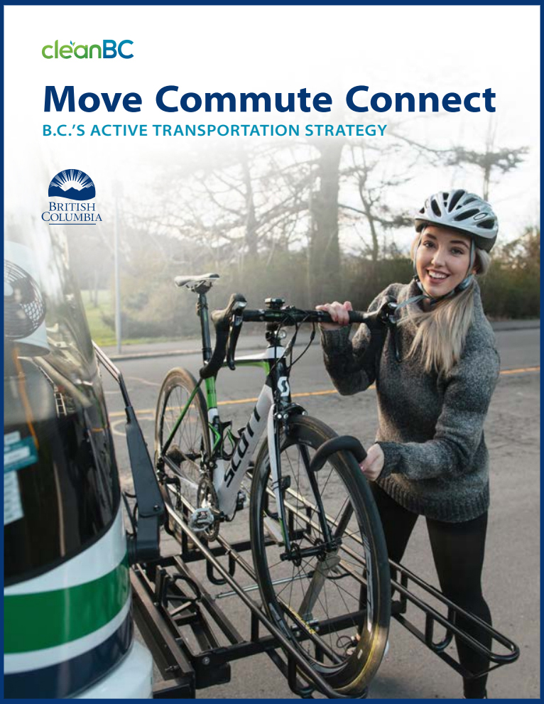 Download Move Commute Connect BC's Active Transportation Strategy (PDF, 1.4MB)