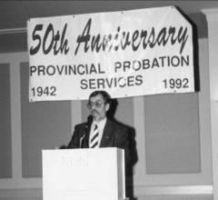Anniversary of probation services in B.C