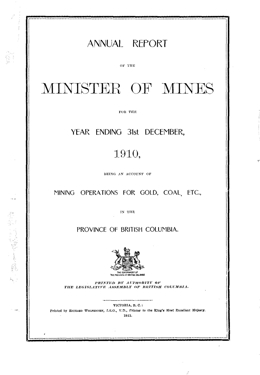 Annual Report 1910