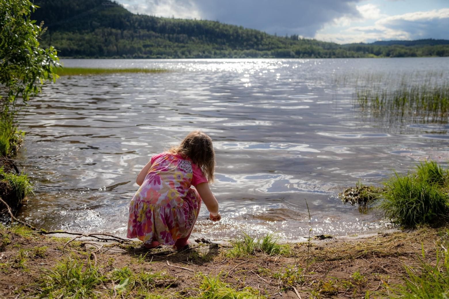 Child at Fraser Lake