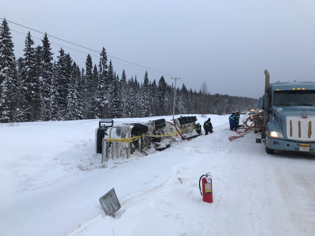 January 12, 2020- Motor Vehicle Incident near McBride, B.C.