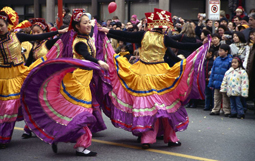 Cultural festival dancers