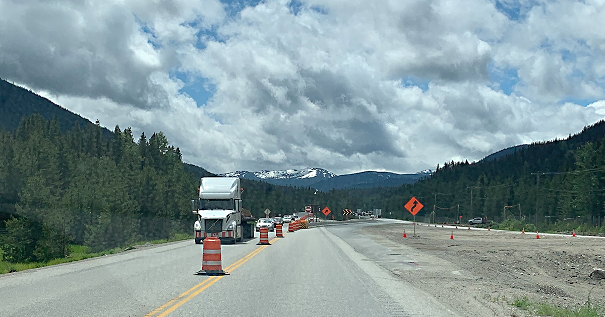 Highway 5 Coquihalla Hope to Kamloops Travel Advisories