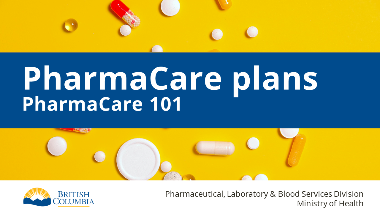PharmaCare plans