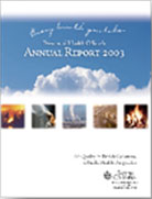 PHO's Annual Report (2003): Every Breath You Take… Air Quality in British Columbia, a Public Health Perspective