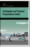 small thumbnail image of the cover for the Earthquake and Tsunami Preparedness Guide. 
