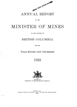 Annual Report 1933