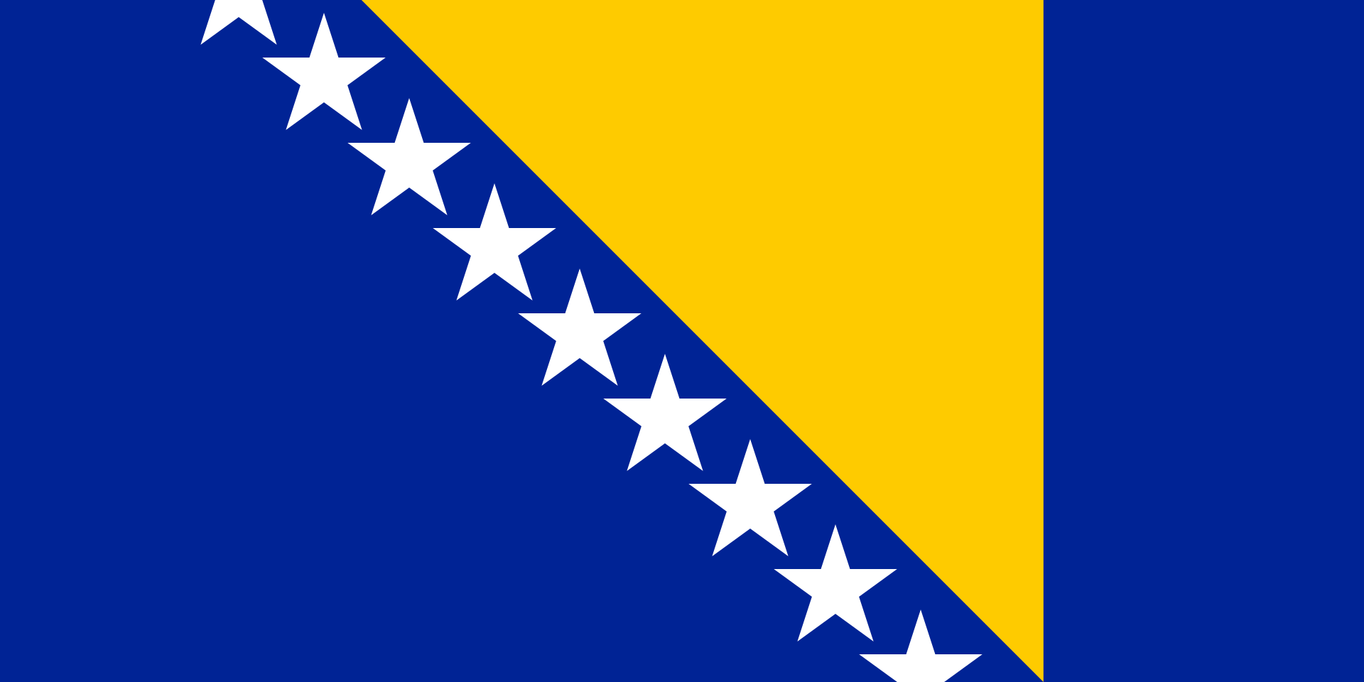 Flag of Bosnie-Herzégovine