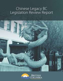 Legislation Review Report