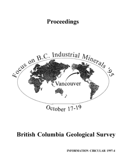 Focus on B.C. Industrial Minerals '95