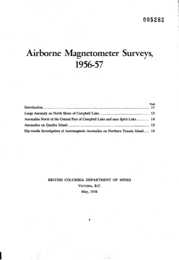 Miscellaneous Report 1958-01