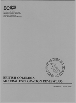 British Columbia Mineral Exploration Review 1993