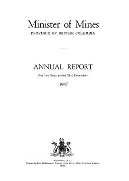 Annual Report 1947
