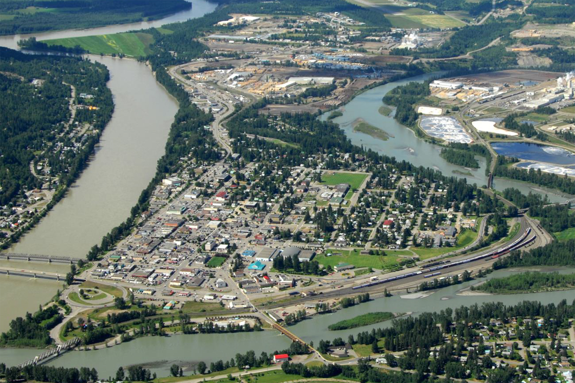 Quesnel aerial