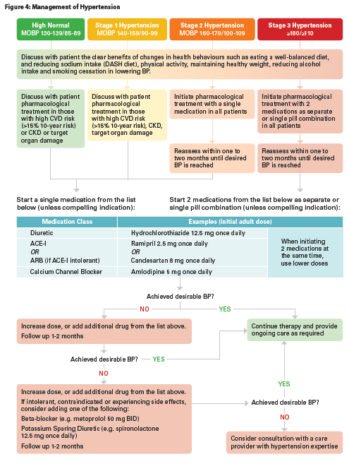 Hypertension prevention techniques