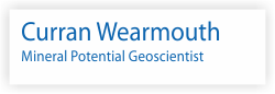 Curran Wearmouth. Mineral Potential Geoscientist