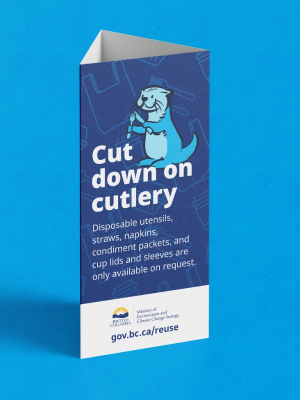 Cut down on cutlery tent card thumbnail
