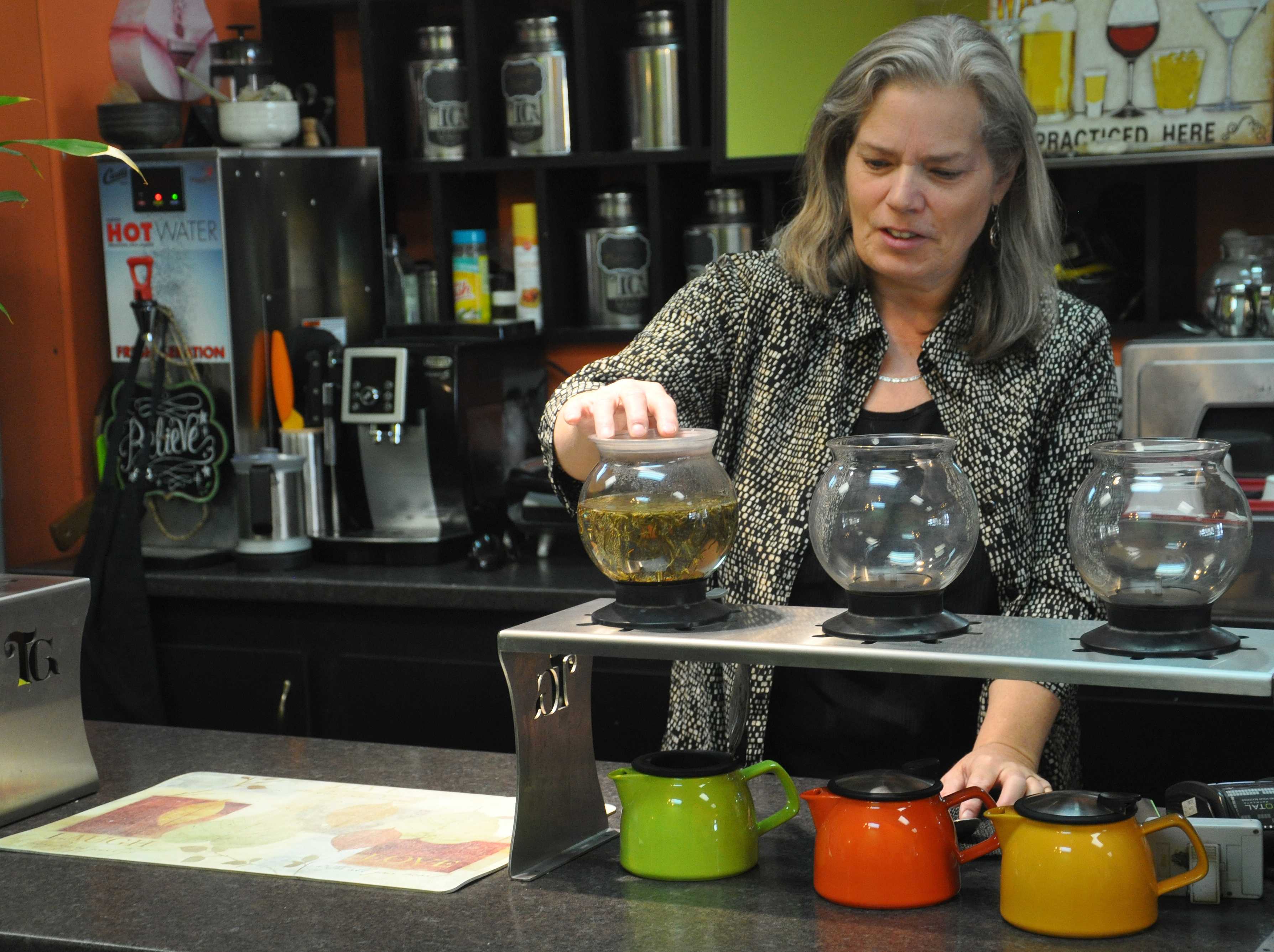 Nadine Davenport, owner of UniTea Café and Lounge in Ashcroft