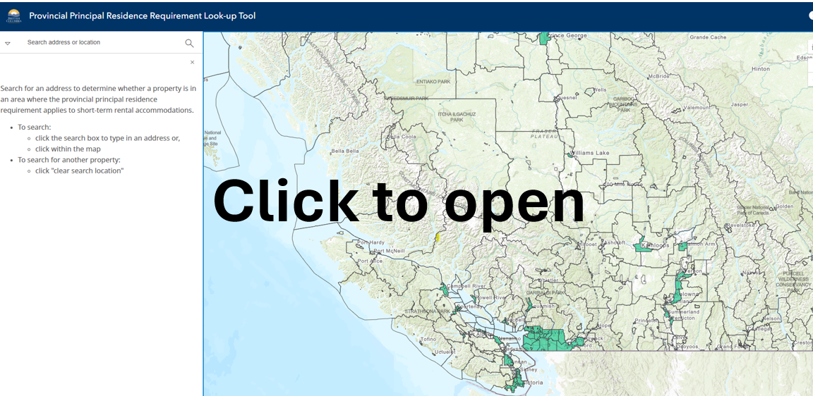Link to open the provincial principal residence location map