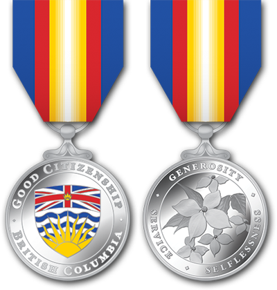 Medal of Good Citizenship front & back view