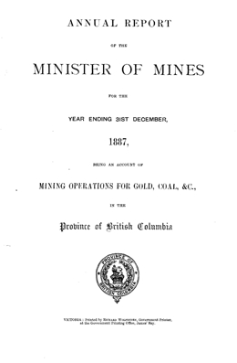 Annual Report 1887