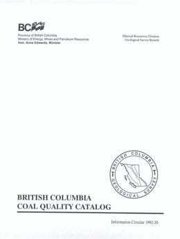 British Columbia Coal Quality Catalog