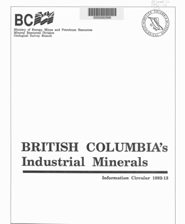 British Columbia's Industrial Minerals