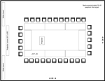 Round Table meeting room layout - Click to zoom