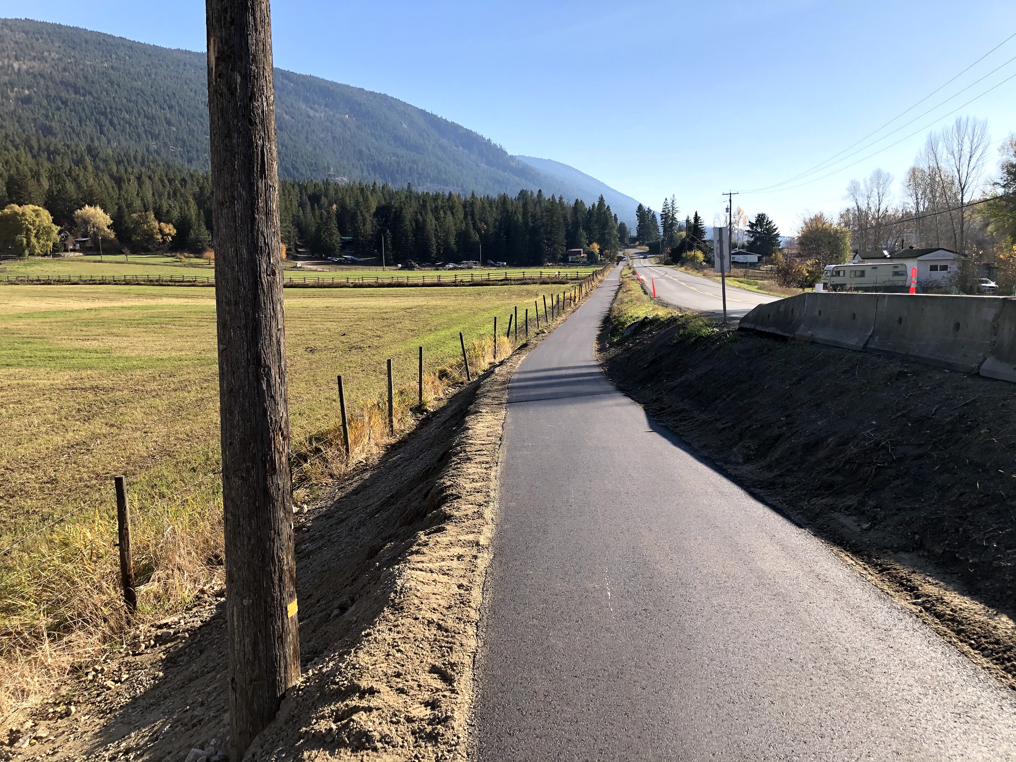 Image of Salmon River Road parallel trail project
