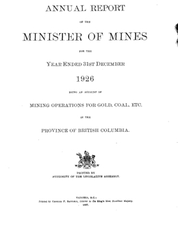 Annual Report 1926