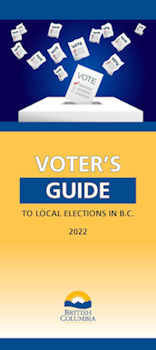 Cover page for Voter's Guide 2022