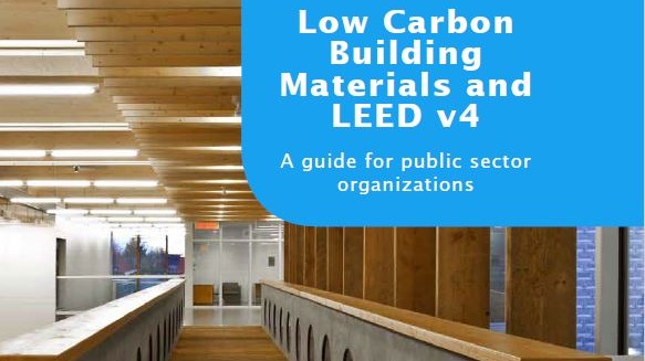 A guide for public sector organizations on low carbon building materials