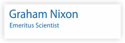 Graham Nixon. Emeritus Scientist
