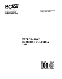 Exploration in British Columbia, 1994