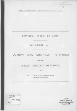 Bulletin 1905-01