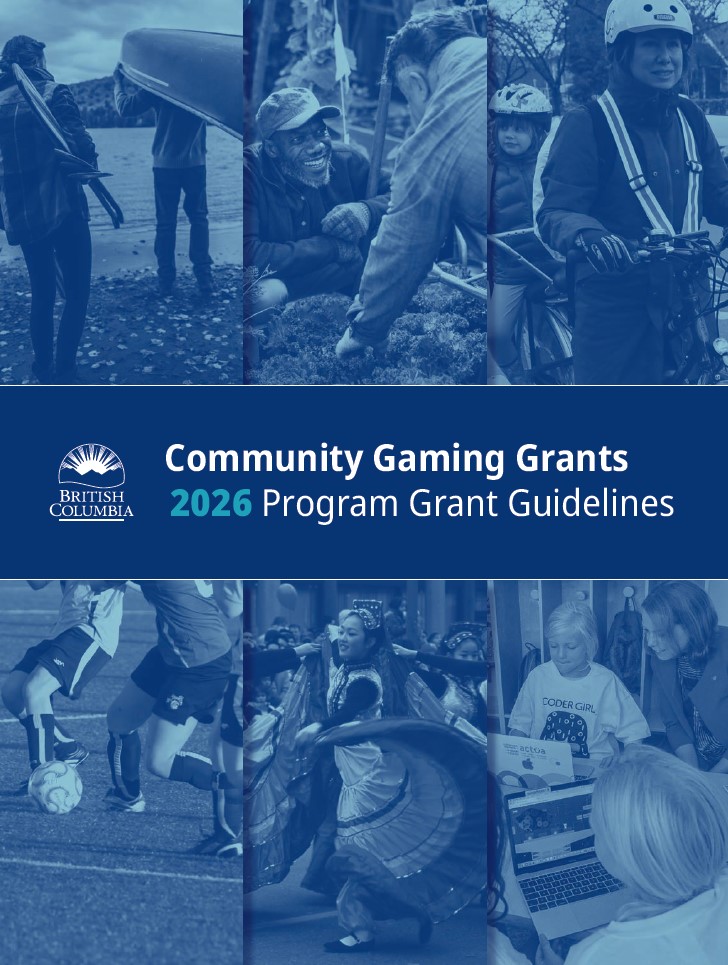 Community Gaming Grants: 2026 Program Grants Guidelines