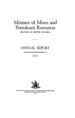 Annual Report 1970