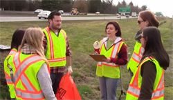 Watch the Adopt a Highway Volunteer Safe