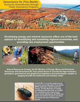 Geoscience for Pine Beetle:  Economic Diversification through Public Geoscience Programs