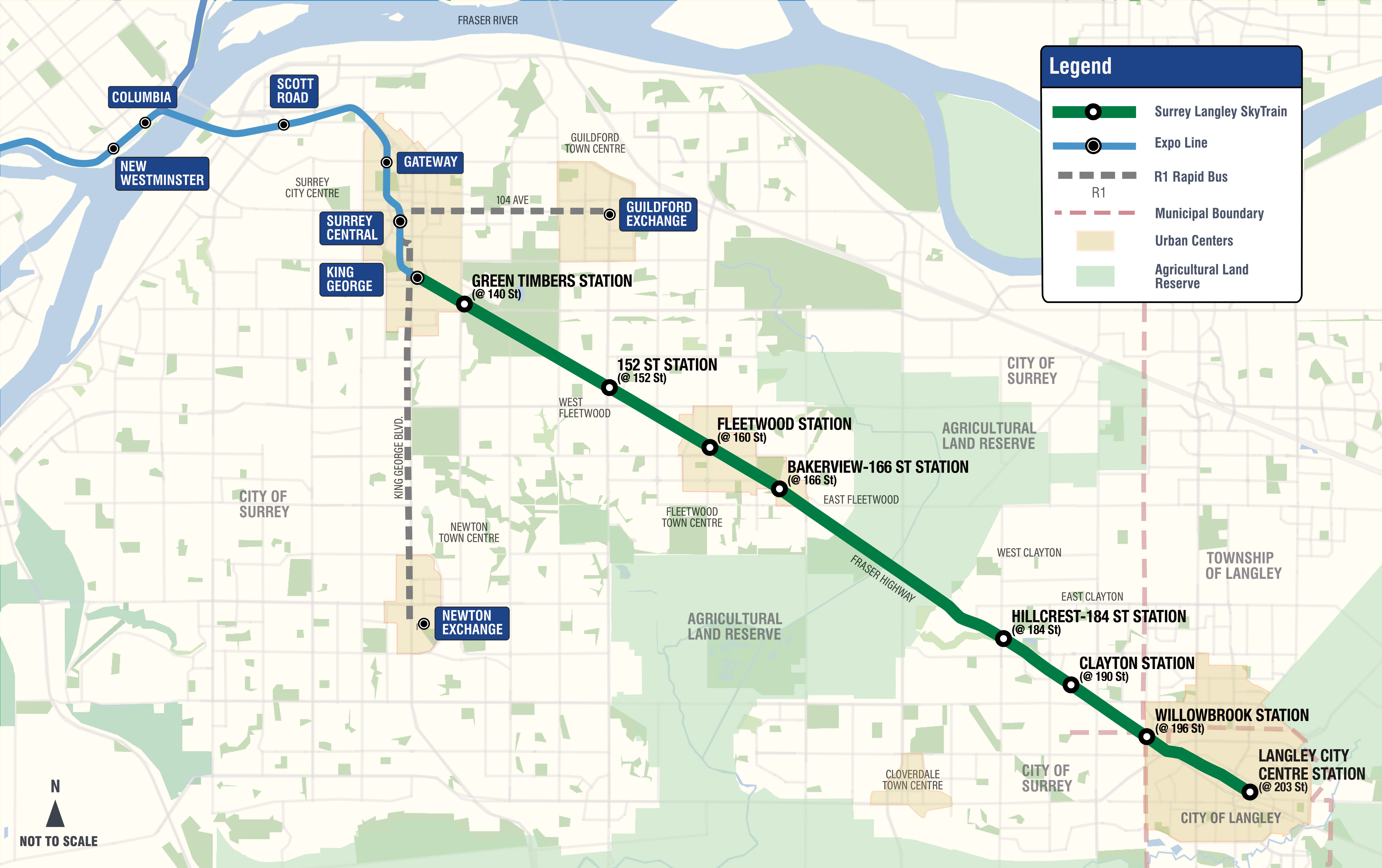 Surrey Langley SkyTrain Project Project Overview Province of