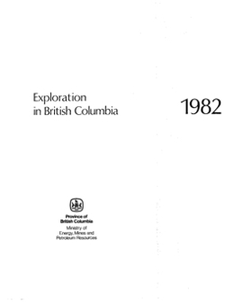 Exploration in British Columbia, 1982