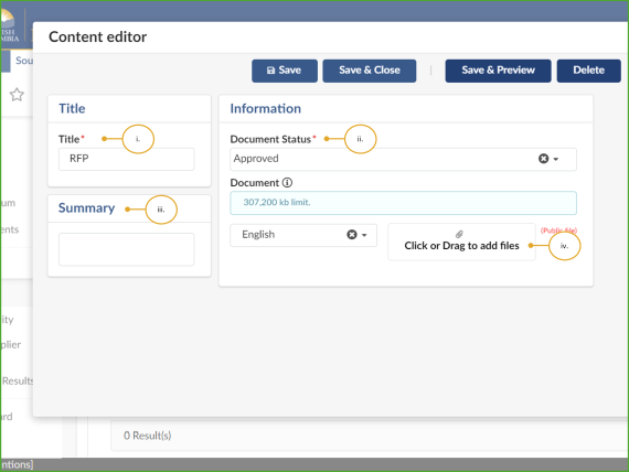 BPS Guide Document Picker